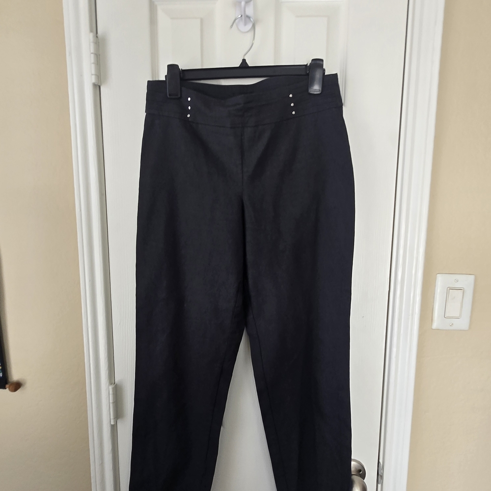 JM Collection Black Ankle & Cropped Jeans